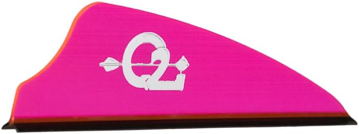 Archery Zeon Vanes – 50pk – Fusion-II, Fusion X-II, Rapt-X (2.0"-3.5") – Zeon Vanes Focus UV Light and Funnel it — Like Tiny Fiber-Optic Strands — into a Brilliant Light Along The Vane’s Edge.
